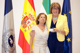 Homenaje al personal que cumple 25 años al servicio de la Universidad de Málaga y personal jubilado. Paraninfo. Julio de 2014
