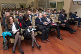 Inauguración de la II Día de la Economía Andaluza. Facultad de Ciencias Económicas y Empresariales. Febrero de 2015