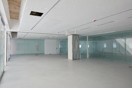 Interiores de la nueva Facultad de Psicología. Campus de Teatinos. Mayo de 2021
