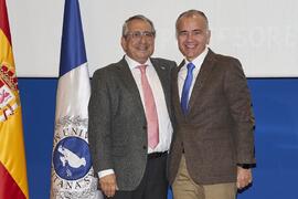 Toma de posesión de Ernesto Santiago González Mesa como profesor titular del Área de Obstetricia y Ginecología (vinculada SAS) de la Universidad de Málaga. Toma de posesión de nuevos catedráticos y profesores titulares de la Universidad de Málaga. Paraninfo. Noviembre de 2023