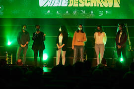 Gala de clausura de la 31ª edición de Fancine de la Universidad de Málaga. Cine Albéniz. Noviembre de 2021