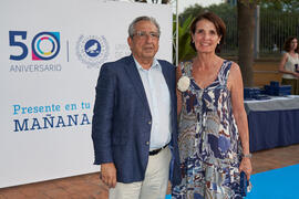 Homenaje al personal jubilado o que cumple 25 años de servicio en la Universidad de Málaga. Jardín Botánico. Junio de 2022