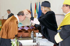 Investidura de nuevos doctores por la Universidad de Málaga. Paraninfo. Febrero de 2012