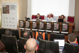 Reunión de la Asociación de la  Olimpiada Española de Economía, Fase Nacional. Salón de Grados de la Facultad de Economía y Empresariales. Málaga. Junio de 2015