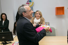 Inauguración de la Oficina de Atención al Estudiante de la Universidad de Málaga. Aulario Rosa de Gálvez. Abril de 2018