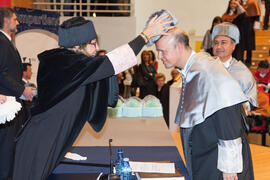 Investidura de nuevos doctores por la Universidad de Málaga. Salón de Actos de la Facultad de Derecho. Enero de 2013