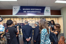 Inauguración del Museo de Informática. E.T.S.I. Informática y Telecomunicaciones. Málaga. Septiembre de 2007