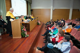 Investidura como Doctor "Honoris Causa" de Edmund Neugebauer por la Facultad de Medicina de la Universidad de Málaga. Edificio del Rectorado. Noviembre de 2016