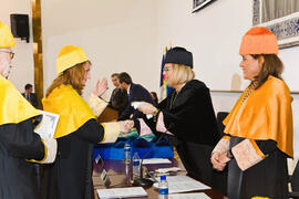 Investidura de nuevos doctores por la Universidad de Málaga. Paraninfo. Enero de 2011