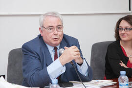 Inauguración de la glorieta "Alejandro Rodríguez Carrión" en la Facultad de Derecho. Mayo de 2010