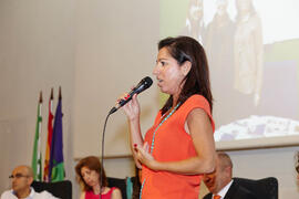 Acto de bienvenida a los alumnos de primer curso de Económicas. Paraninfo. Septiembre de 2014