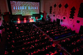 Gala de inauguración de la 31ª edición de Fancine de la Universidad de Málaga. Cine Albéniz. Noviembre de 2021