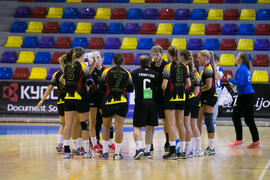 Partido Universidad de Aveiro - Universidad de Colonia. Categoría Femenina. Campeonato Europeo Universitario de Balonmano. Antequera. Julio de 2017