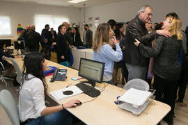 Inauguración de la Oficina de Atención al Estudiante de la Universidad de Málaga. Aulario Rosa de Gálvez. Abril de 2018