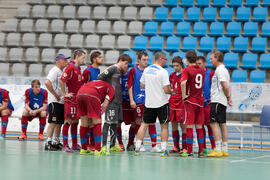 Partido Portugal contra República Checa. 14º Campeonato del Mundo Universitario de Fútbol Sala 2014 (FUTSAL). Antequera. Julio de 2014