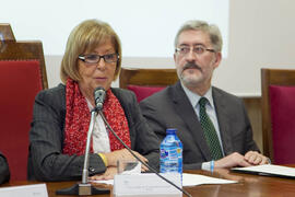 Nombramiento de D. Antonio Ávila como Alumno de Honor de la Facultad de Ciencias Económicas y Empresariales de la Universidad de Málaga. Facultad de Ciencias Económicas y Empresariales. Noviembre de 2011