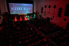 Gala de inauguración de la 31ª edición de Fancine de la Universidad de Málaga. Cine Albéniz. Noviembre de 2021