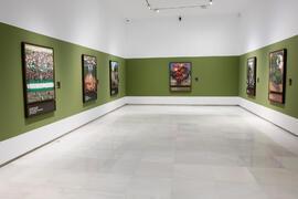 Exposición "Aguatintas por Seguiriyas", de Eugenio Chicano. Palacio Episcopal de Málaga. Enero de 2019