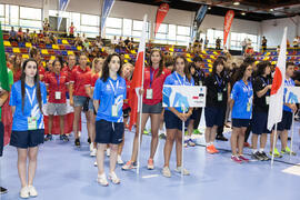 Ceremonia de apertura del Campeonato del Mundo Universitario de Balonmano. Antequera. Junio de 2016