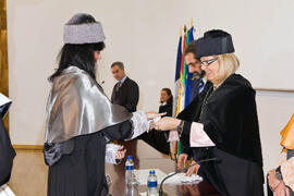 Investidura de nuevos doctores por la Universidad de Málaga. Paraninfo. Enero de 2011