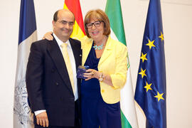 Homenaje al personal que cumple 25 años al servicio de la Universidad de Málaga y personal jubilado. Paraninfo. Julio de 2014