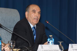 Pedro Montiel Gámez. Acto inaugural del 4º Congreso Internacional de Actividad Físico-Deportiva para Mayores. Escuela Técnica Superior de Ingeniería Informática y Telecomunicaciones. Marzo de 2011