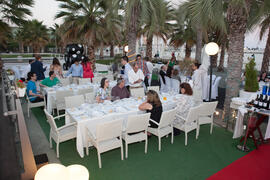 Cena de gala en el restaurante El Palmeral. Olimpiada Española de Economía, Fase Nacional. Puerto de Málaga Muelle 2 El Palmeral de las Sorpresas. Junio de 2015