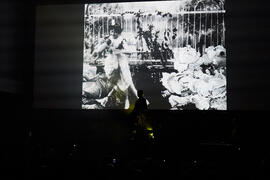 Actuación en la gala de clausura de la 31ª edición de Fancine de la Universidad de Málaga. Cine Albéniz. Noviembre de 2021
