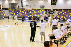 Partido Universidad de Málaga - Universidad de Suceava. Categoría masculina. Campeonato Europeo Universitario de Balonmano. Antequera. Julio de 2017