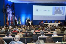 Intervención de Teodomiro López. Apertura del Curso Académico 2024/2025 de la Universidad de Málaga. Paraninfo. Septiembre de 2024