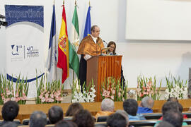 Apertura del Curso Académico 2012/2013 de la Universidad de Málaga. Paraninfo. Octubre de 2012