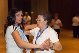 Taller de Baile de Salón. 3º Congreso Internacional de Actividad Físico-Deportiva para Mayores de la Universidad de Málaga. Palacio de Ferias y Congresos de Málaga. Marzo de 2009