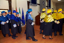 Investidura como Doctor "Honoris Causa" de D. Enrique Moreno González por la Universidad de Málaga. Facultad de Medicina. Mayo de 2011