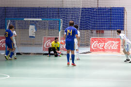 Partido Ucrania contra Israel. 14º Campeonato del Mundo Universitario de Fútbol Sala 2014 (FUTSAL). Antequera. Julio de 2014