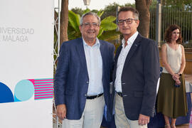 Homenaje al personal jubilado o que cumple 25 años de servicio en la Universidad de Málaga. Jardín Botánico. Junio de 2022