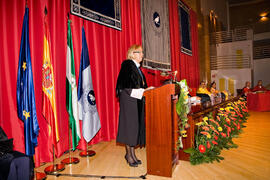 Investidura como Doctor "Honoris Causa" de D. Juan Antonio Carrillo Salcedo por la Universidad de Málaga. Salón de Actos de la Facultad de Derecho. Octubre de 2007