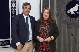 Toma de posesión de Elidia Beatriz Blázquez Parra como nueva Vicerrectora Adjunta de Movilidad Internacional de la Universidad de Málaga. Edificio del Rectorado. Abril de 2024