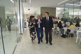 Visita a la nueva facultad de Psicología y Logopedia de la Universidad de Málaga tras su inauguración. Campus de Teatinos. Octubre de 2022