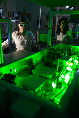 UMA Laserlab. Campus de Teatinos. Noviembre de 2016