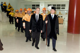 Investidura de nuevos doctores por la Universidad de Málaga. Salón de Actos de la Facultad de Derecho. Enero de 2013