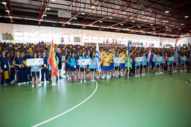 Equipos participantes. Inauguración del 14º Campeonato del Mundo Universitario de Fútbol Sala 2014 (FUTSAL). Antequera. Julio de 2014