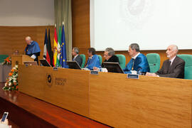 Investidura como Doctor "Honoris Causa" de Hans-Dieter Wienberg por la Facultad de Ciencias de la Universidad de Málaga. Rectorado. Mayo de 2016
