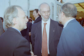 Inauguración del Salón Internacional del Estudiante. Málaga. Mayo de 1998