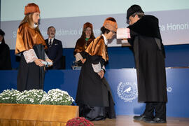 Investidura de Kazuyo Sejima como Doctora "Honoris Causa" por la Escuela de Arquitectura de la Universidad de Málaga. Paraninfo. Octubre de 2019
