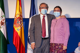 Toma de posesión de María Livia García Faroldi como nueva profesora titular del Área de Sociología de la Universidad de Málaga. Paraninfo. Diciembre de 2021