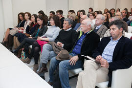 Asistentes a la conferencia "El pensamiento económico en la época y en la obra de Cervantes", de José Juan Benítez Rochel. Centro de Estudios Hispano Marroquí. Marzo de 2016