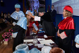 Investidura de nuevos doctores por la Universidad de Málaga. Paraninfo. Junio de 2022