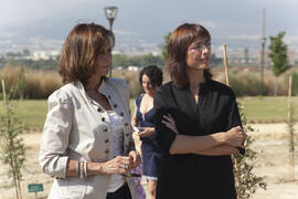 Inauguración del "Bosque del Conocimiento" en el Campus de Teatinos de la Universidad de Málaga. Junio de 2010
