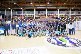 Medallistas del Campeonato Europeo Universitario de Balonmano. Antequera. Julio de 2017