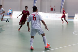 Partido Portugal contra Irán. 14º Campeonato del Mundo Universitario de Fútbol Sala 2014 (FUTSAL). Antequera. Julio de 2014